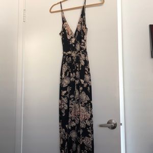 Black Floral Dress